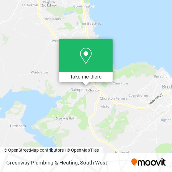 Greenway Plumbing & Heating map