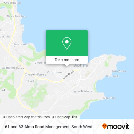 61 and 63 Alma Road Management map