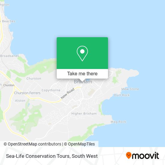 Sea-Life Conservation Tours map
