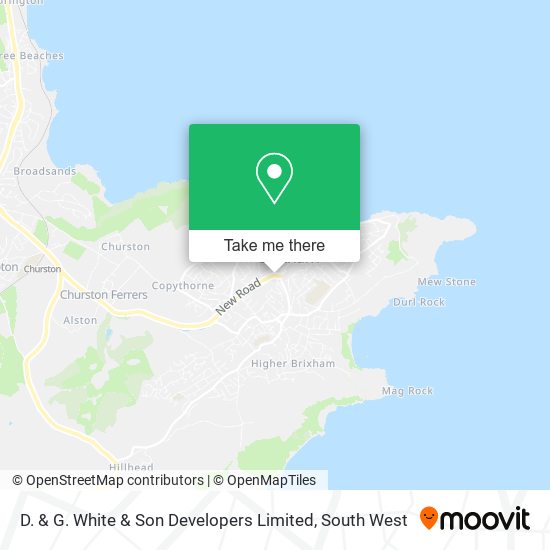 D. & G. White & Son Developers Limited map