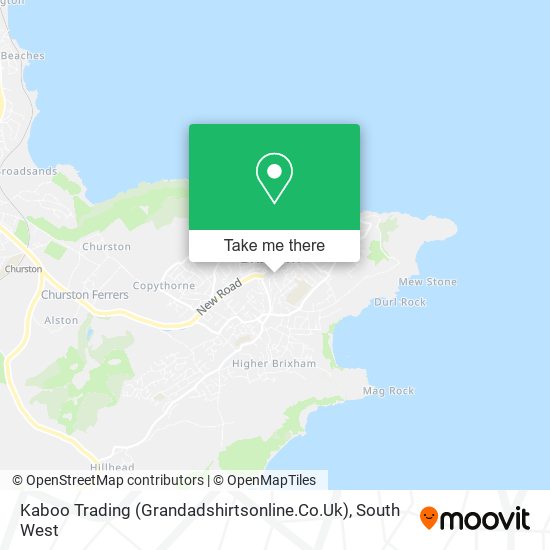 Kaboo Trading (Grandadshirtsonline.Co.Uk) map