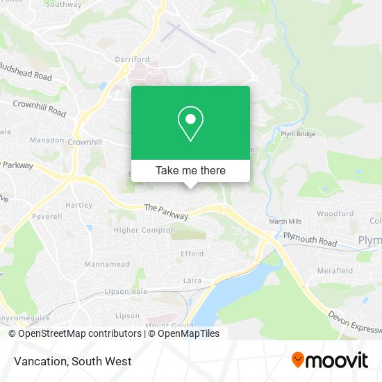 Vancation map