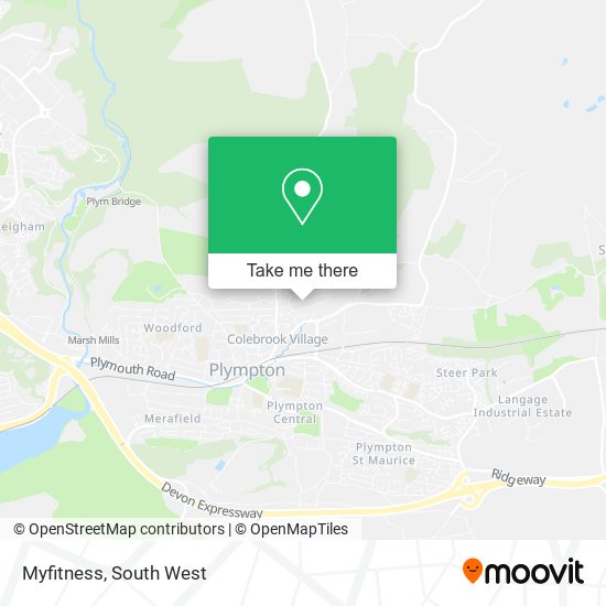 Myfitness map