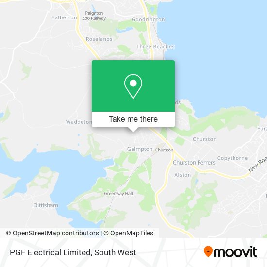 PGF Electrical Limited map