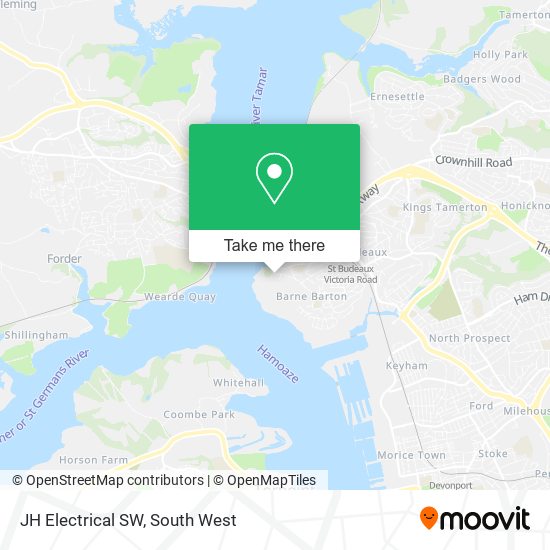 JH Electrical SW map