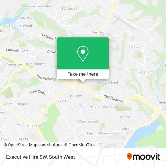 Executive Hire SW map