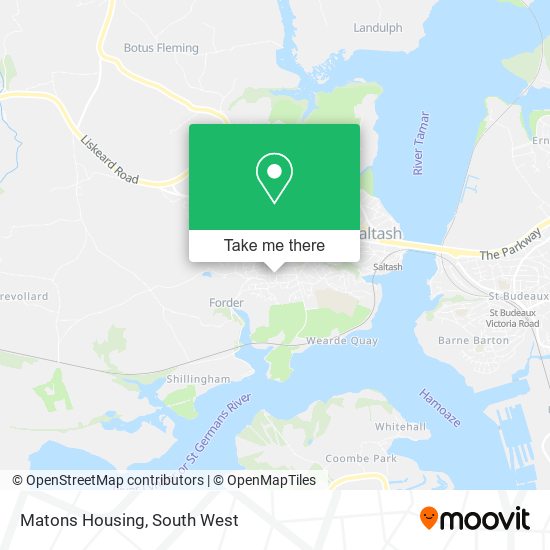 Matons Housing map