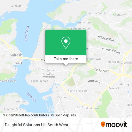 Delightful Solutions Uk map