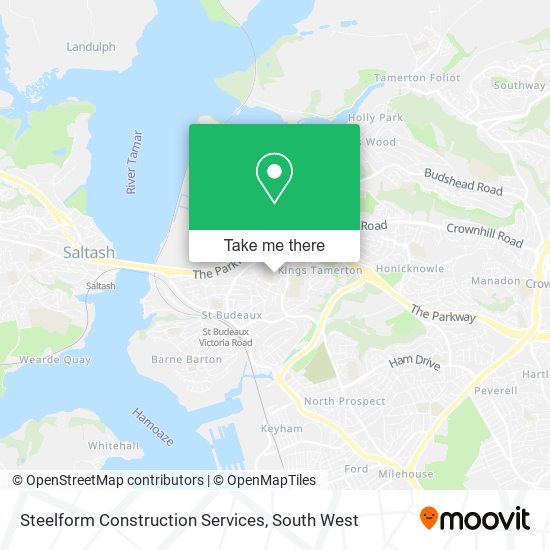 Steelform Construction Services map