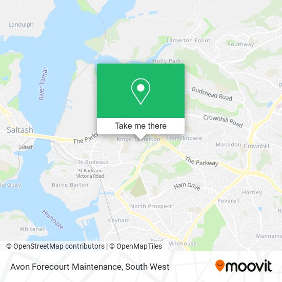 Avon Forecourt Maintenance map