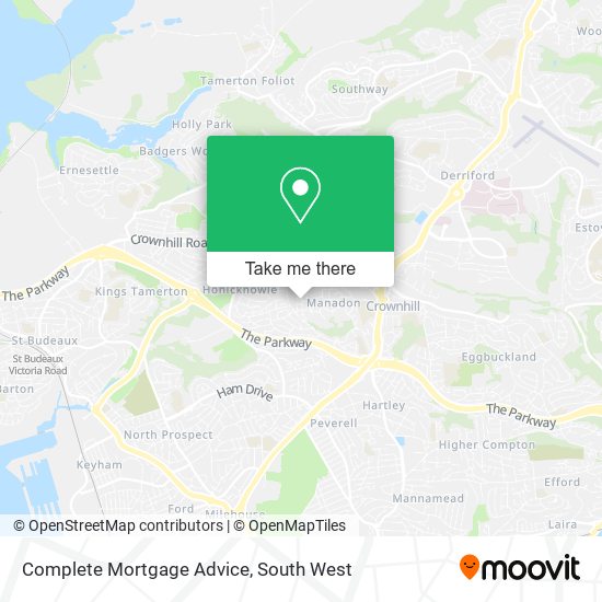 Complete Mortgage Advice map