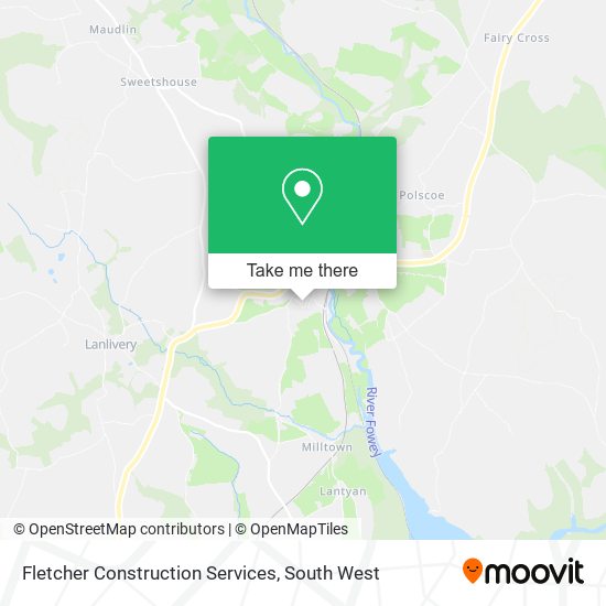 Fletcher Construction Services map
