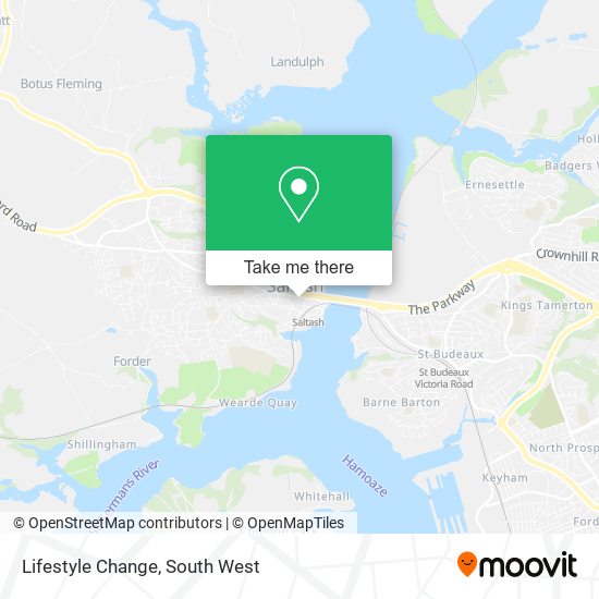 Lifestyle Change map