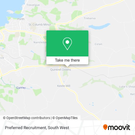 Preferred Recruitment map