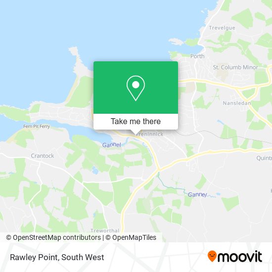 Rawley Point map