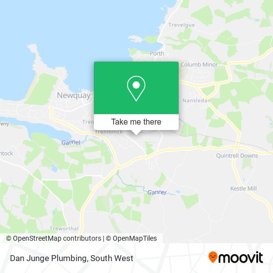 Dan Junge Plumbing map