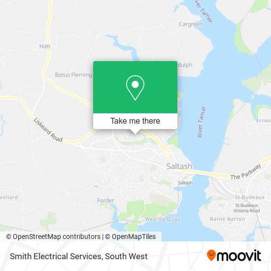 Smith Electrical Services map