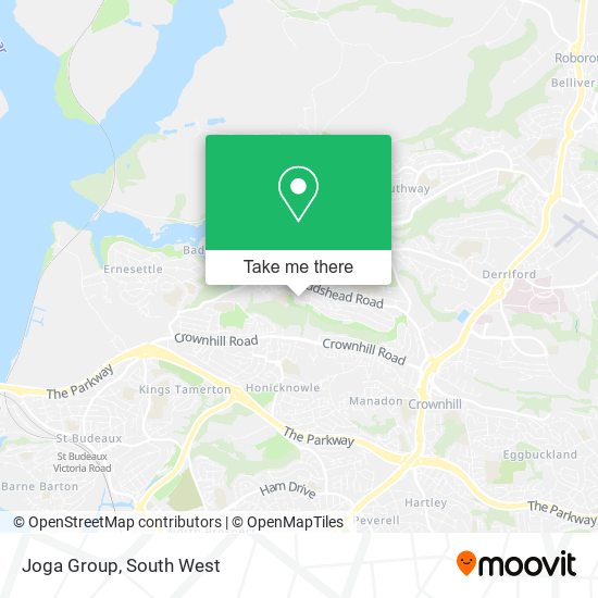 Joga Group map