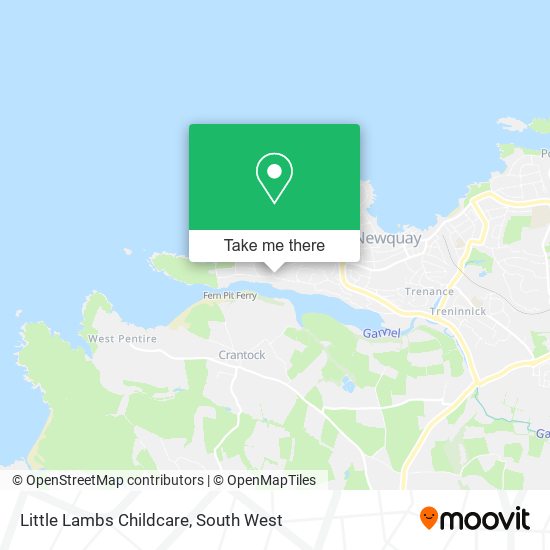 Little Lambs Childcare map
