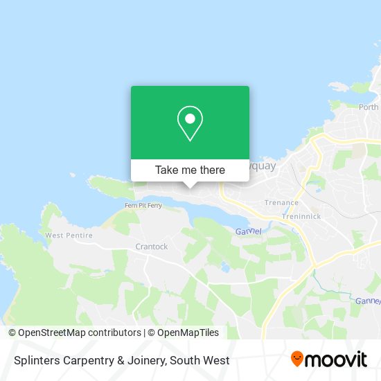 Splinters Carpentry & Joinery map