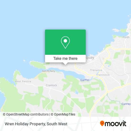 Wren Holiday Property map