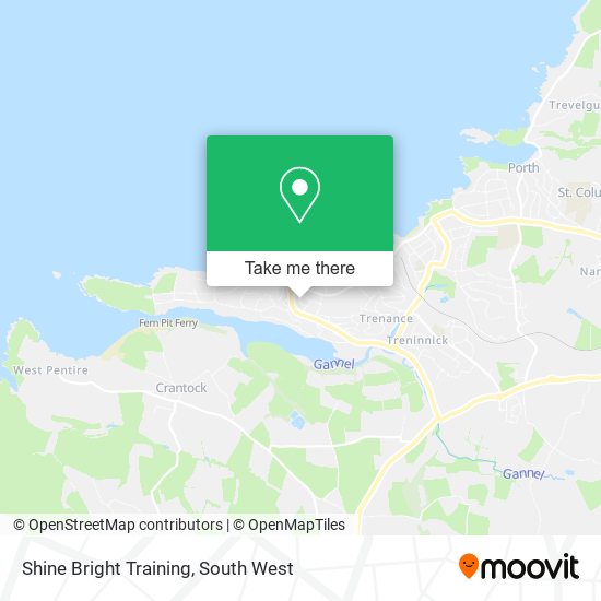 Shine Bright Training map