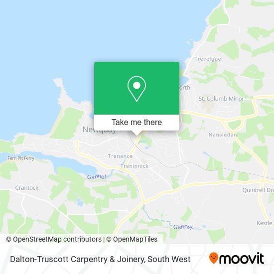 Dalton-Truscott Carpentry & Joinery map