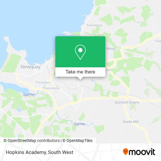 Hopkins Academy map
