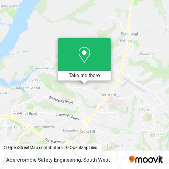 Abercrombie Safety Engineering map