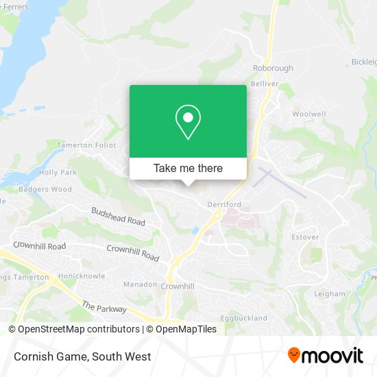 Cornish Game map