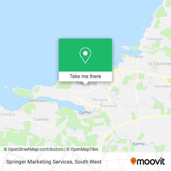 Springer Marketing Services map