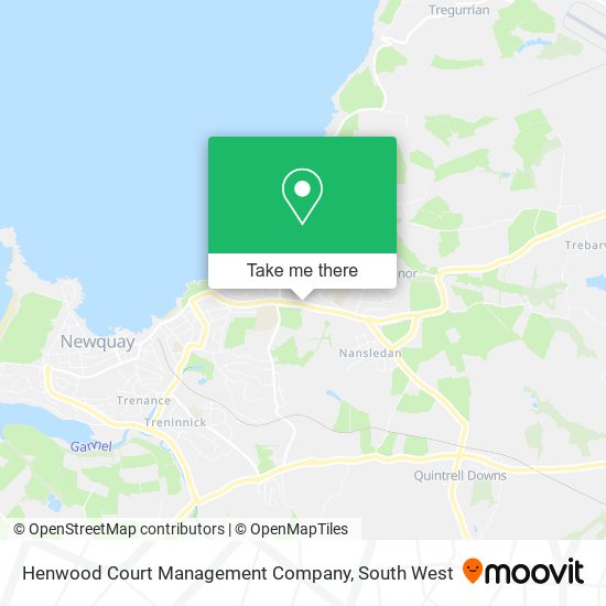 Henwood Court Management Company map
