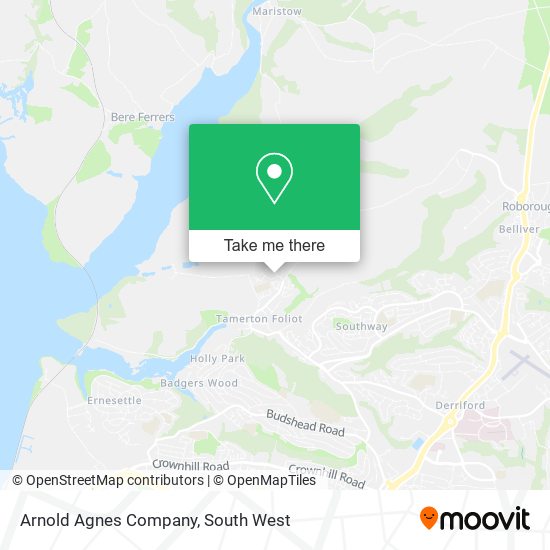Arnold Agnes Company map