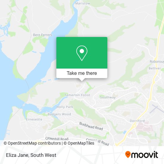 Eliza Jane map