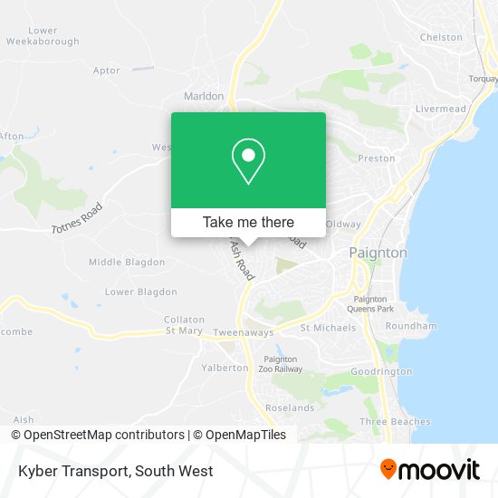 Kyber Transport map