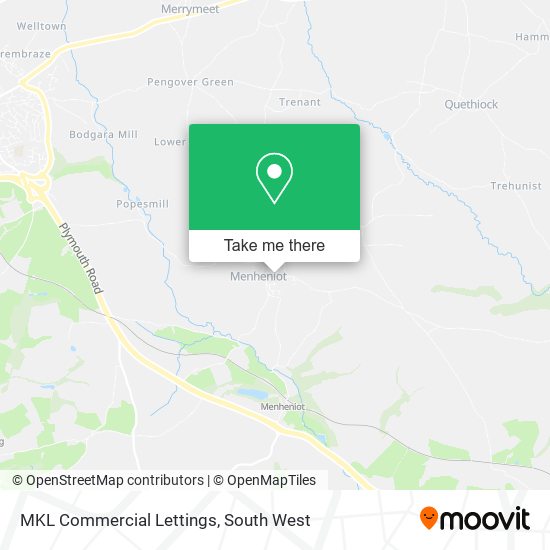 MKL Commercial Lettings map