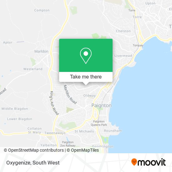 Oxygenize map
