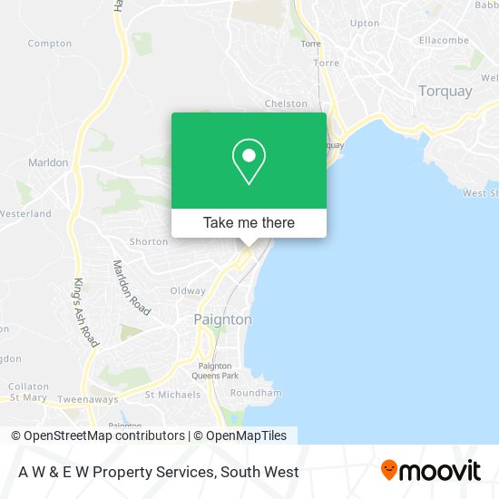 A W & E W Property Services map