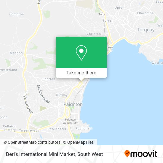 Beri's International Mini Market map