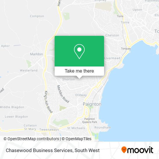 Chasewood Business Services map