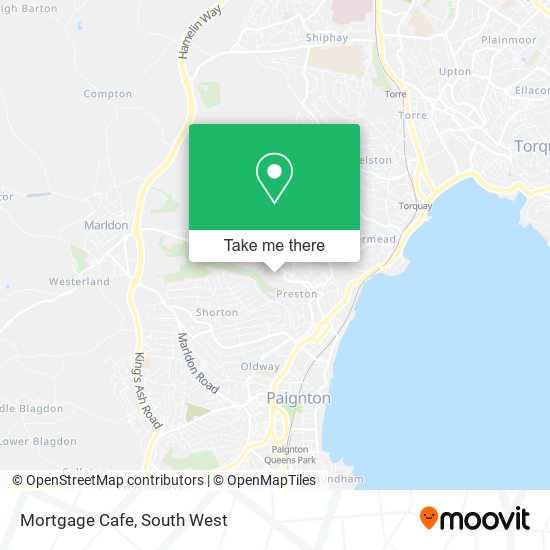 Mortgage Cafe map