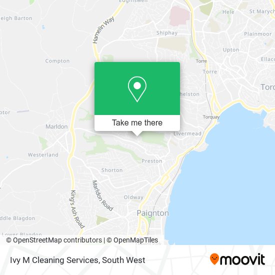 Ivy M Cleaning Services map