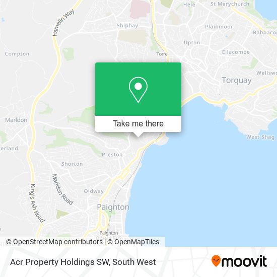 Acr Property Holdings SW map