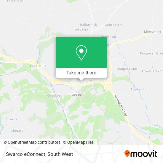 Swarco eConnect map