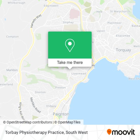 Torbay Physiotherapy Practice map