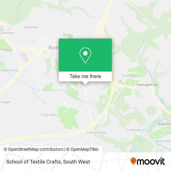 School of Textile Crafts map