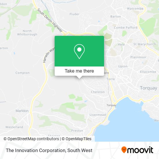 The Innovation Corporation map