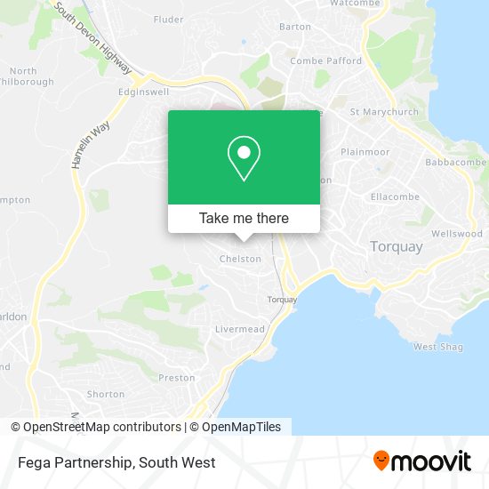 Fega Partnership map