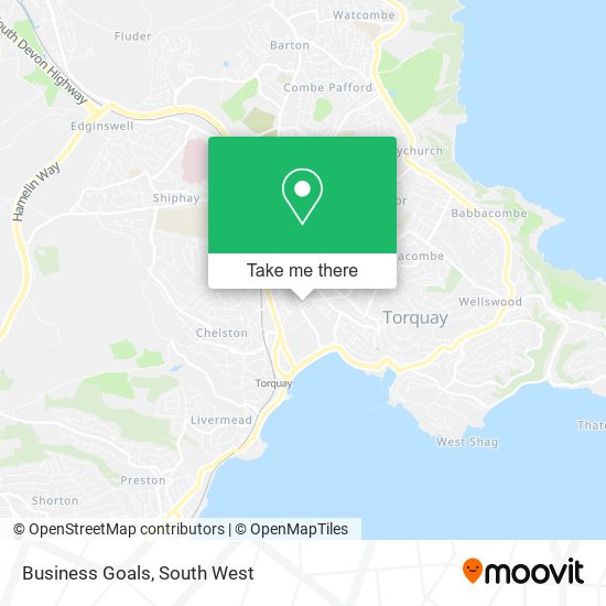 Business Goals map