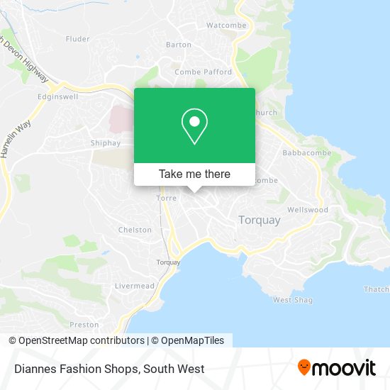 Diannes Fashion Shops map